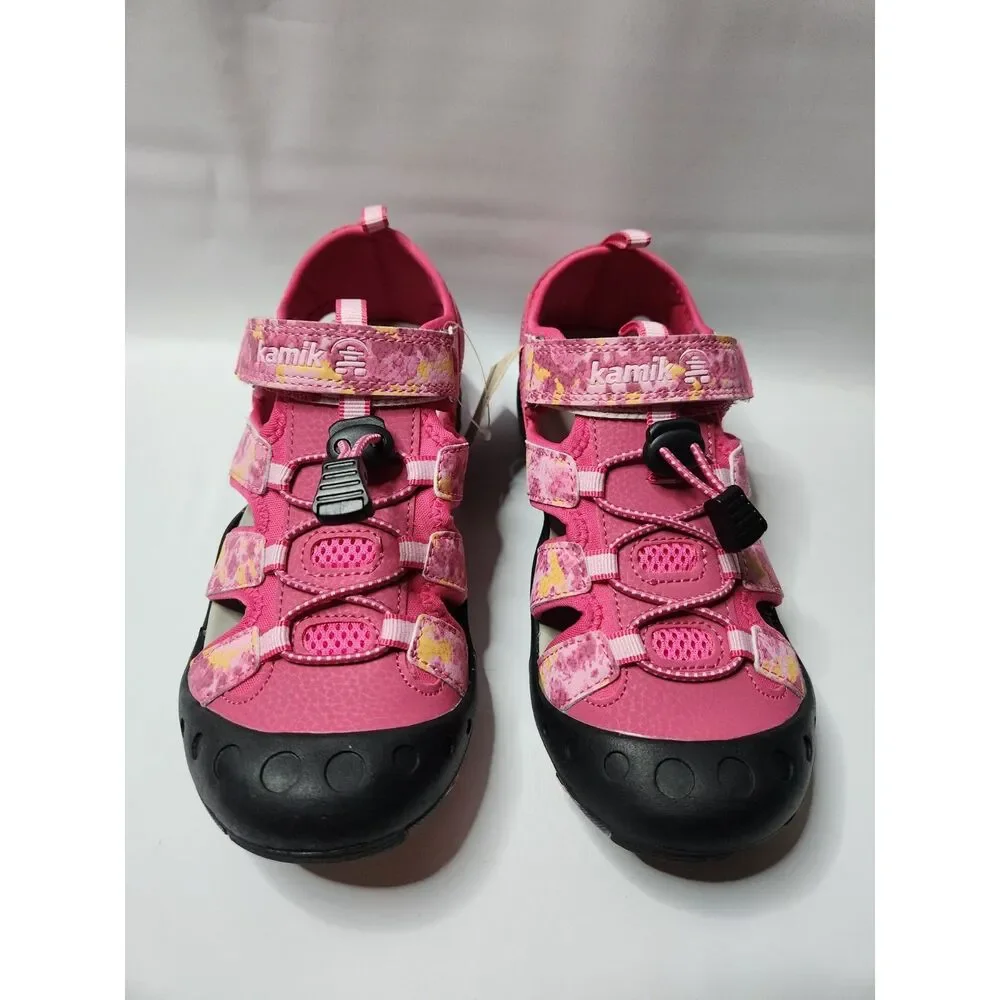 Kamik Girls Closed Toe Sandals Pink Size 4